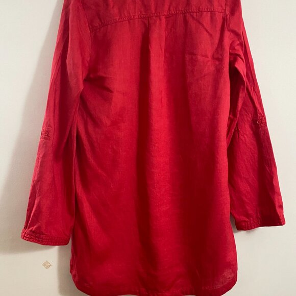 Lady Hathaway Coral Tunic, M - Picture 4 of 7